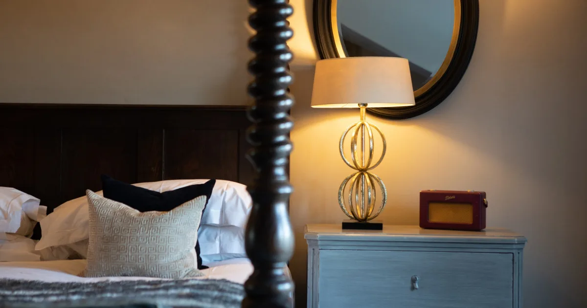 Fabulous four poster close up