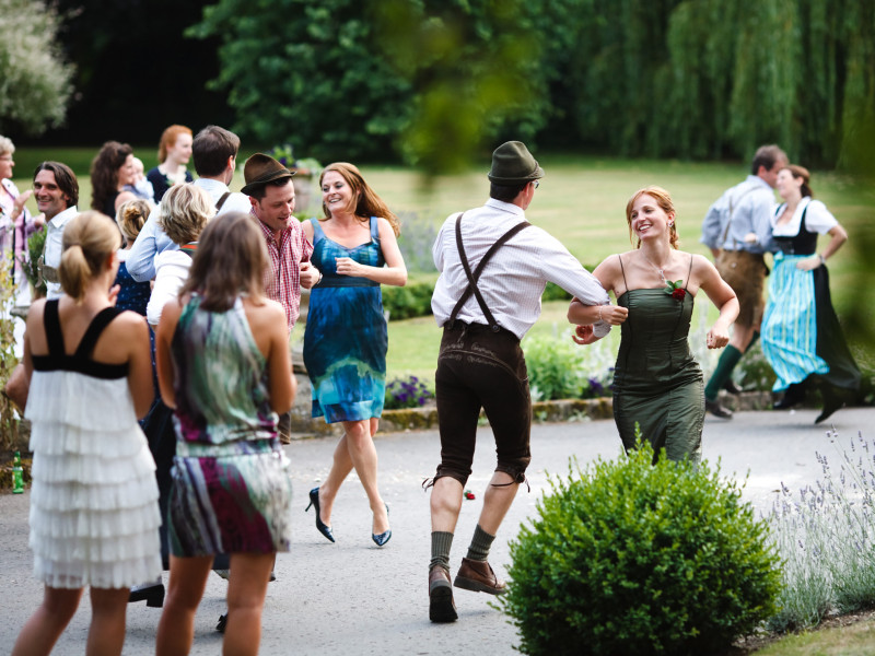 Celebration at Beechfield house