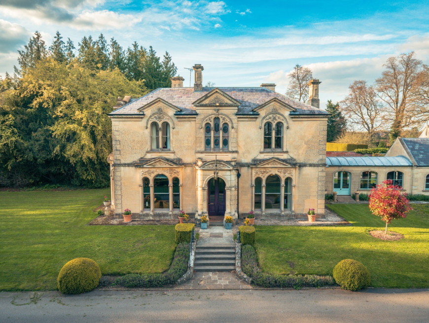 Beechfield House and gardens in Wiltshire