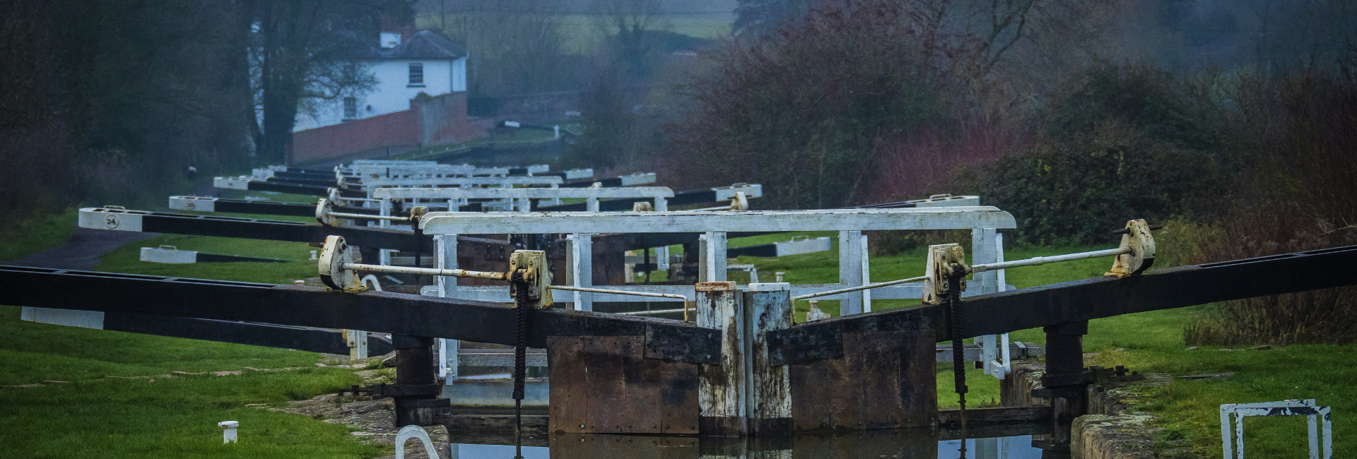 Caen hill lock